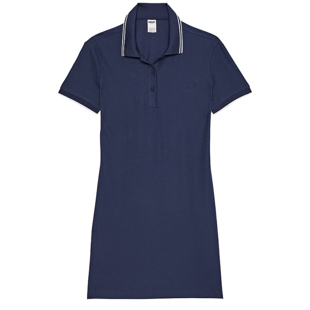 PINK VICTORIA’S SECRET PIQUÉ POLO DRESS XL